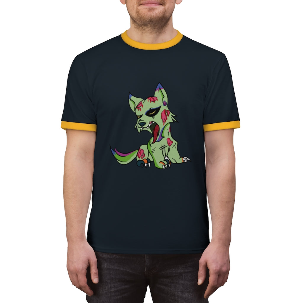 PSYCHO WOLF Ringer Tee