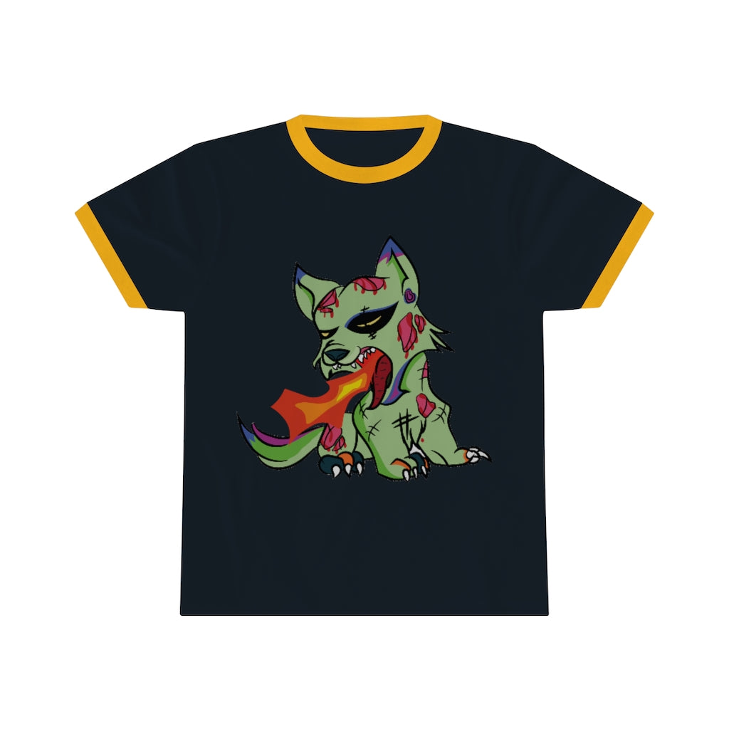 PSYCHO WOLF Ringer Tee