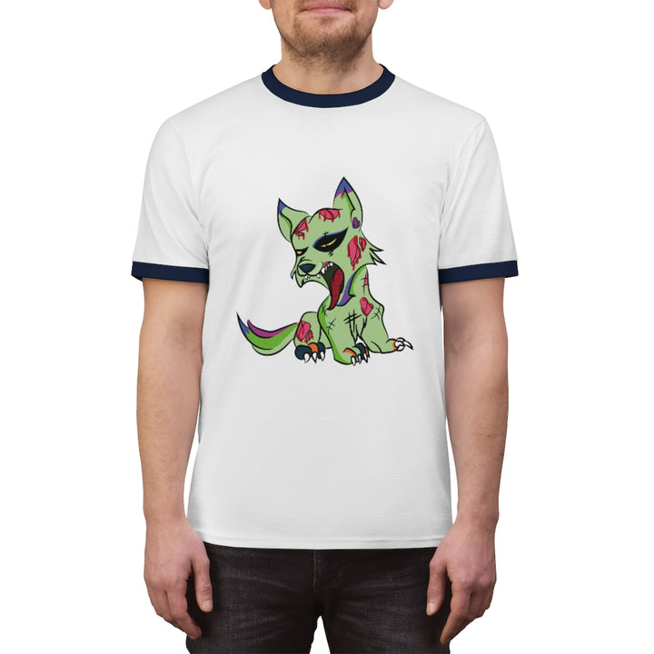 PSYCHO WOLF Ringer Tee