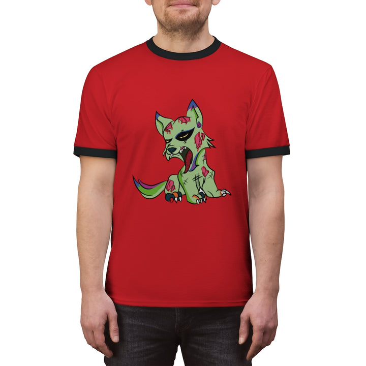 PSYCHO WOLF Ringer Tee